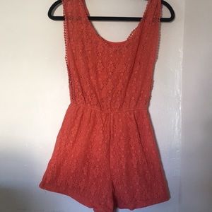 Unique thrifted romper!